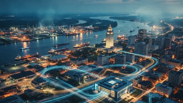 Baton Rouge skyline