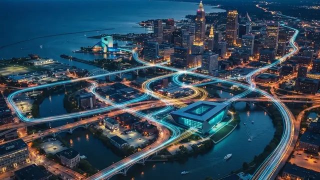 Cleveland skyline