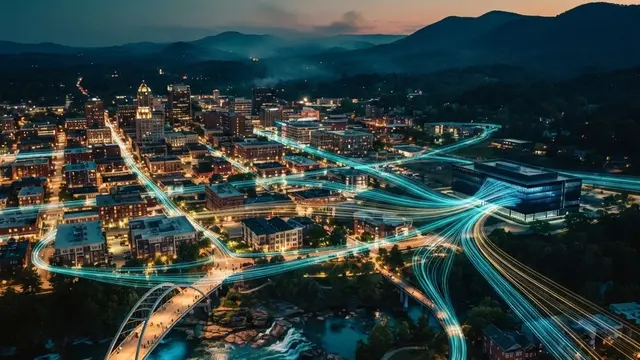 Greenville SC skyline