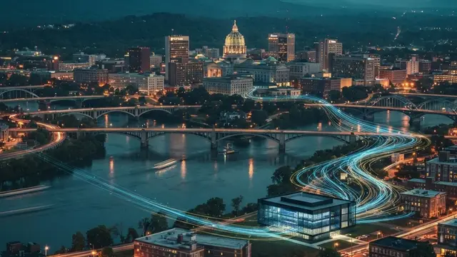Harrisburg skyline
