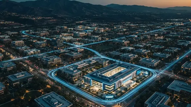 Irvine CA skyline