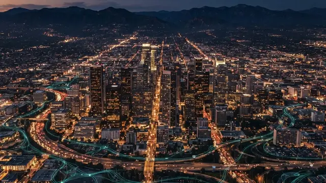 Los Angeles B skyline