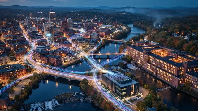 Manchester NH skyline