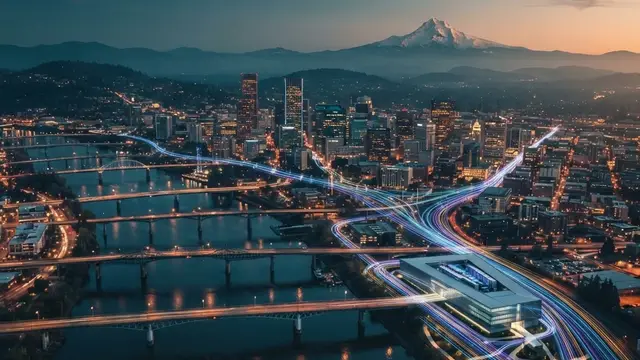 Portland OR skyline