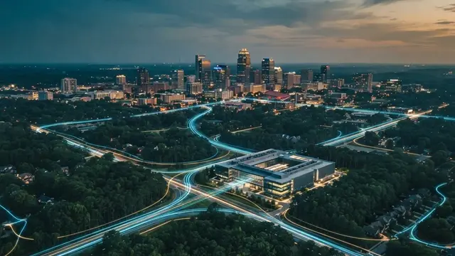 Raleigh skyline