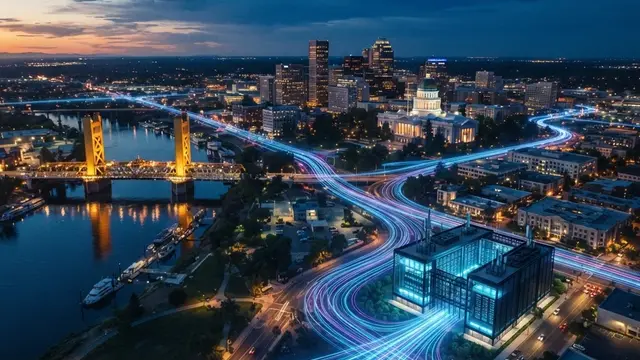 Sacramento skyline