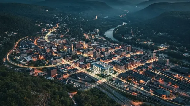 Scranton PA skyline