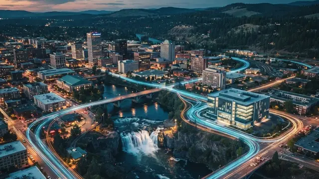 Spokane skyline